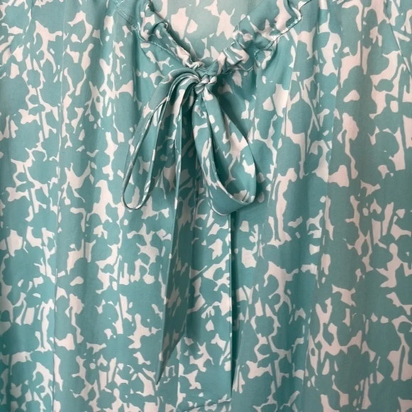 New Plus Size IZOD Short‎ Sleeve Peasant Style Top Size 2X - Picture 4 of 7